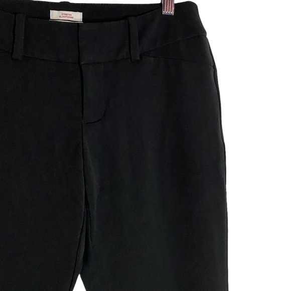 Merona Black Stretch Modern Dress Pants Trousers Career 2 - Picture 8 of 16